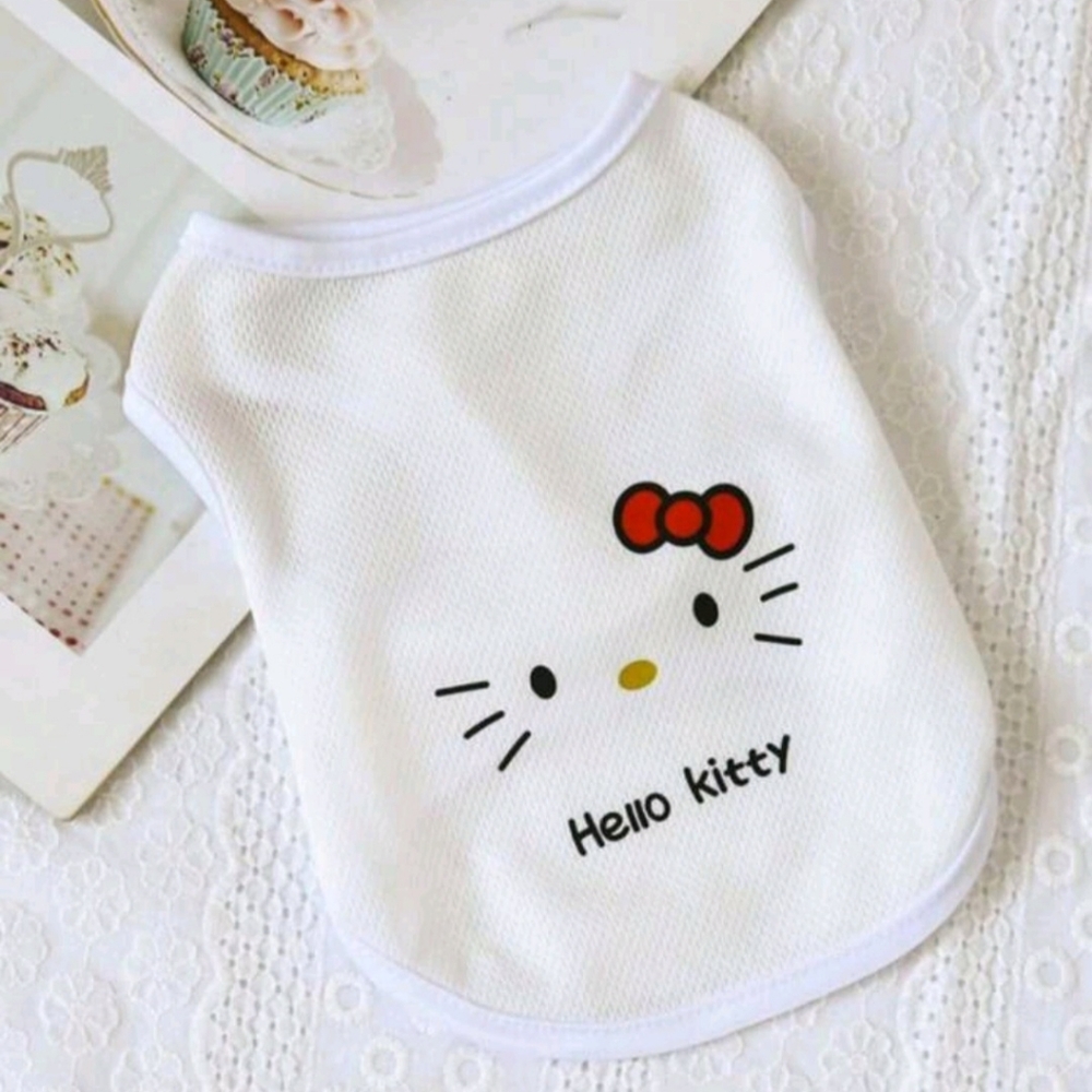 New hello kitty dog shirt
